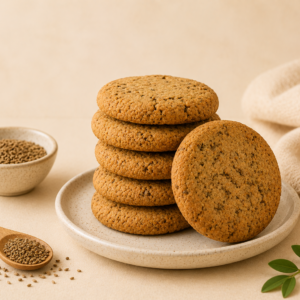 Crispy Tasty Ajwain Flavored Savory Cookies