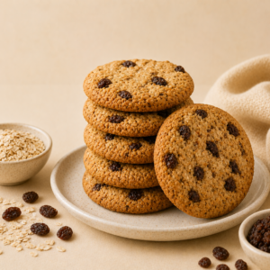 Healthy Tasty Oatmeal Raisins Soft Cookies